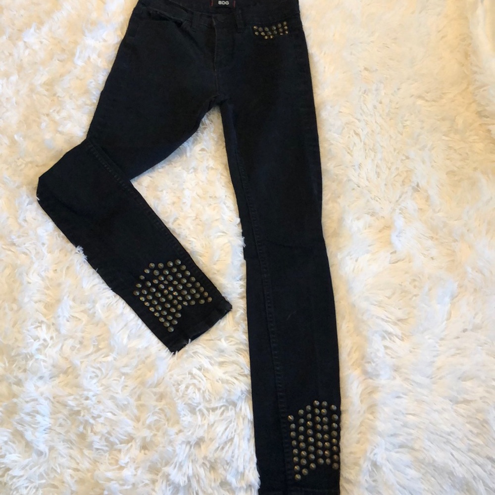 BDG High Rise Studded Ankle Jeans 27